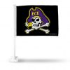 East Carolina Jolly Black Car Flag