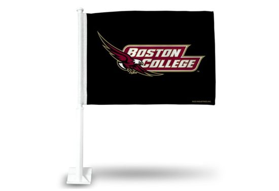 Boston College Car Flag
