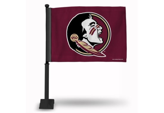 Florida State Car Flag (Black Pole)