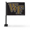 Wake Forest Car Flag (Black Pole)