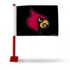 Louisville Car Flag (Red Pole)