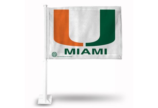 Miami Logo Car Flag