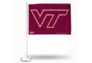 Virginia Tech Hokies Car Flag