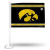 Iowa Hawkeyes Car Flag