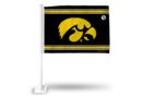 Iowa Hawkeyes Car Flag