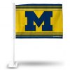 Michigan Wolverines Car Flag