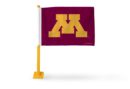 Minnesota Golden Gophers Car Flag (Gold Pole)