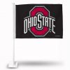 Ohio State Buckeyes Black Car Flag