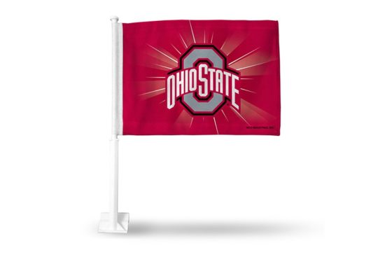 Ohio State Buckeyes Car Flag