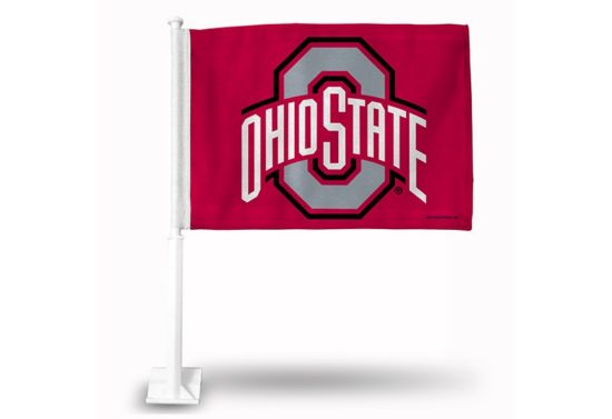 Ohio State Buckeyes Car Flag