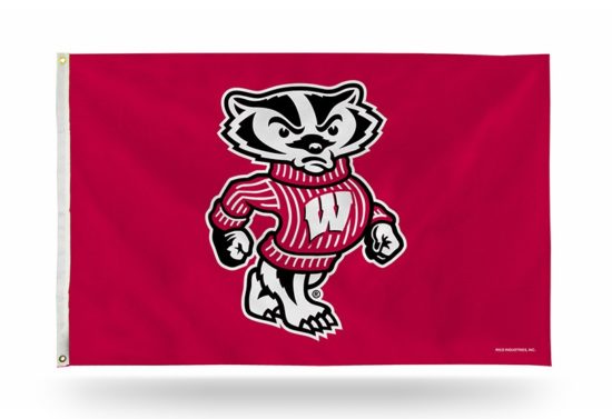 Wisconsin Badgers Banner Flag