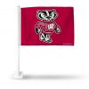 Wisconsin Badgers Car Flag