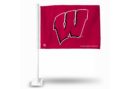 Wisconsin Badgers Car Flag