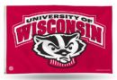 Wisconsin (Bucky) Banner Flag
