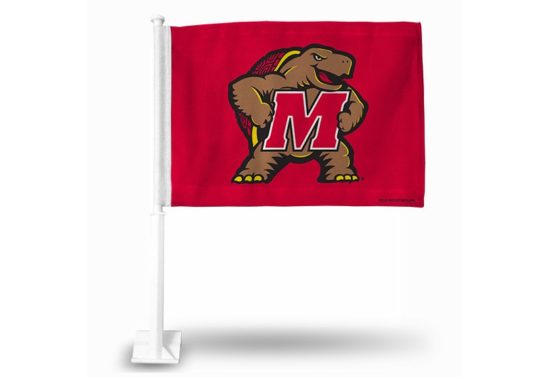 Maryland Terrapins Car Flag