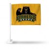 Baylor Bears Yellow Car Flag