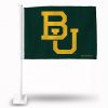 Baylor Bears Gold Logo Car Flag