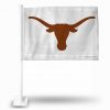 Texas Longhorns White Car Flag