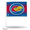 Kansas Jayhawk Car Flag