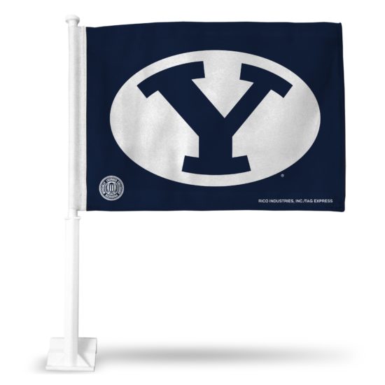 BYU Cougars Car Flag