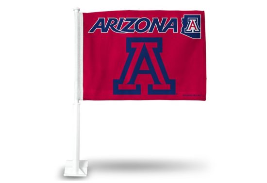 Arizona Wildcats Red Car Flag