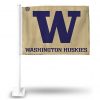 Washington Huskies Car Flag