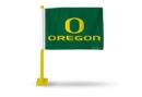 Oregon Ducks Car Flag (Yellow Pole)