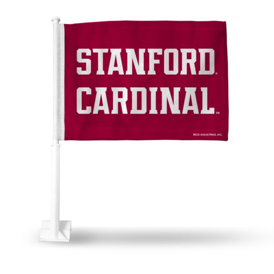 Stanford Cardinal Car Flag