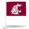 Washington State Cougars Car Flag