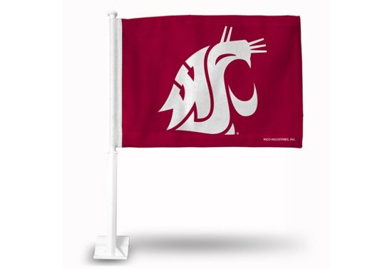 Washington State Cougars Car Flag