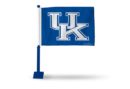 Kentucky Wildcats Car Flag (Blue Pole)