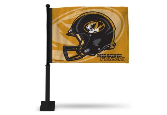 Missouri Tigers Car Flag (Black Pole)