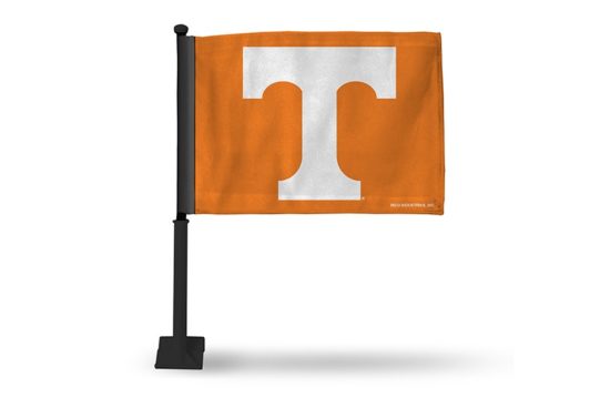 Tennessee Vols Car Flag (Black Pole)