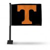 Tennessee Vols Car Flag (Black Pole)