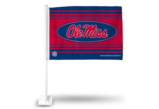 Ole Miss Rebels Car Flag