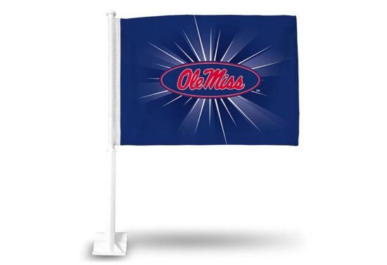 Ole Miss Rebels Car Flag