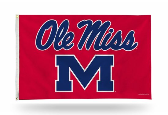 Ole Miss Rebels Banner Flag