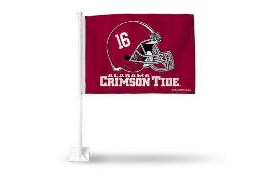 Alabama Crimson Tide Car Flag