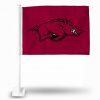 Arkansas Razorbacks Car Flag