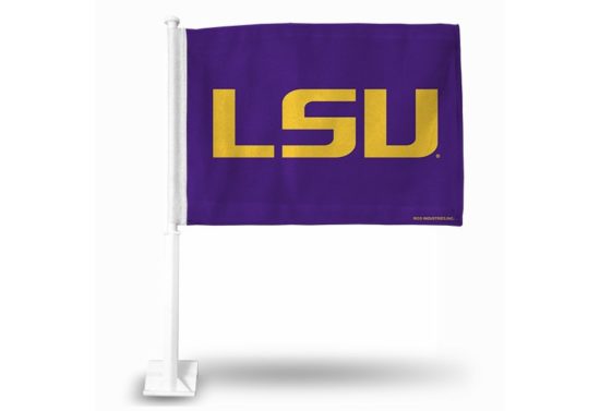 LSU Tigers Car Flag