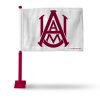 Alabama A&M Car Flag (Crimson Pole)