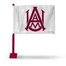 Alabama A&M Car Flag (Crimson Pole)