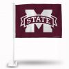 Mississippi State Bulldogs Car Flag