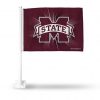 Mississippi State Bulldogs Car Flag