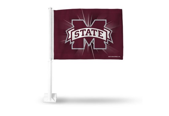 Mississippi State Bulldogs Car Flag