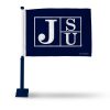 Jackson State Tigers Car Flag (Navy Pole)