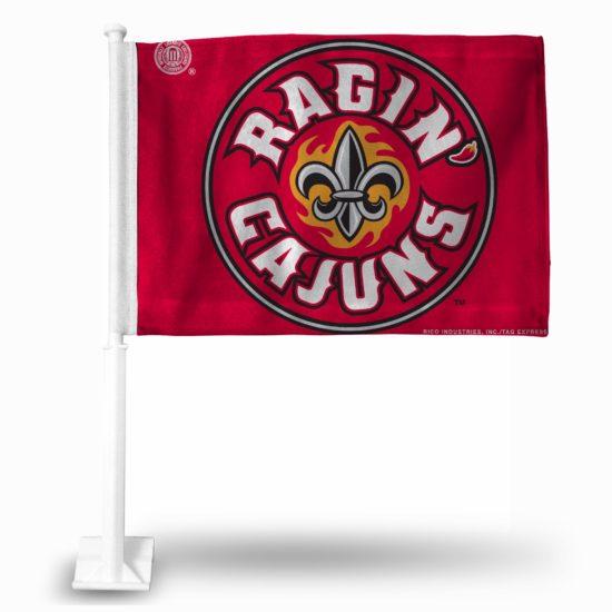 Louisiana at Lafayette Car Flag