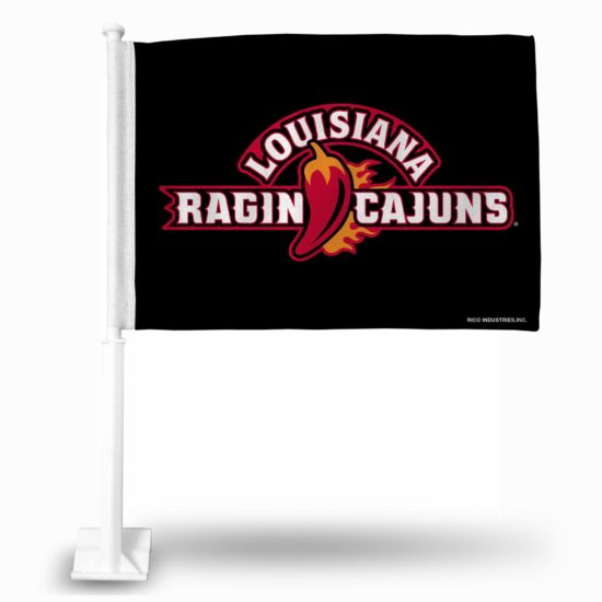 Louisiana at Lafayette Car Flag