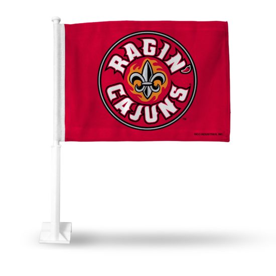 Louisiana at Lafayette Car Flag