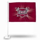 Troy University Car Flag